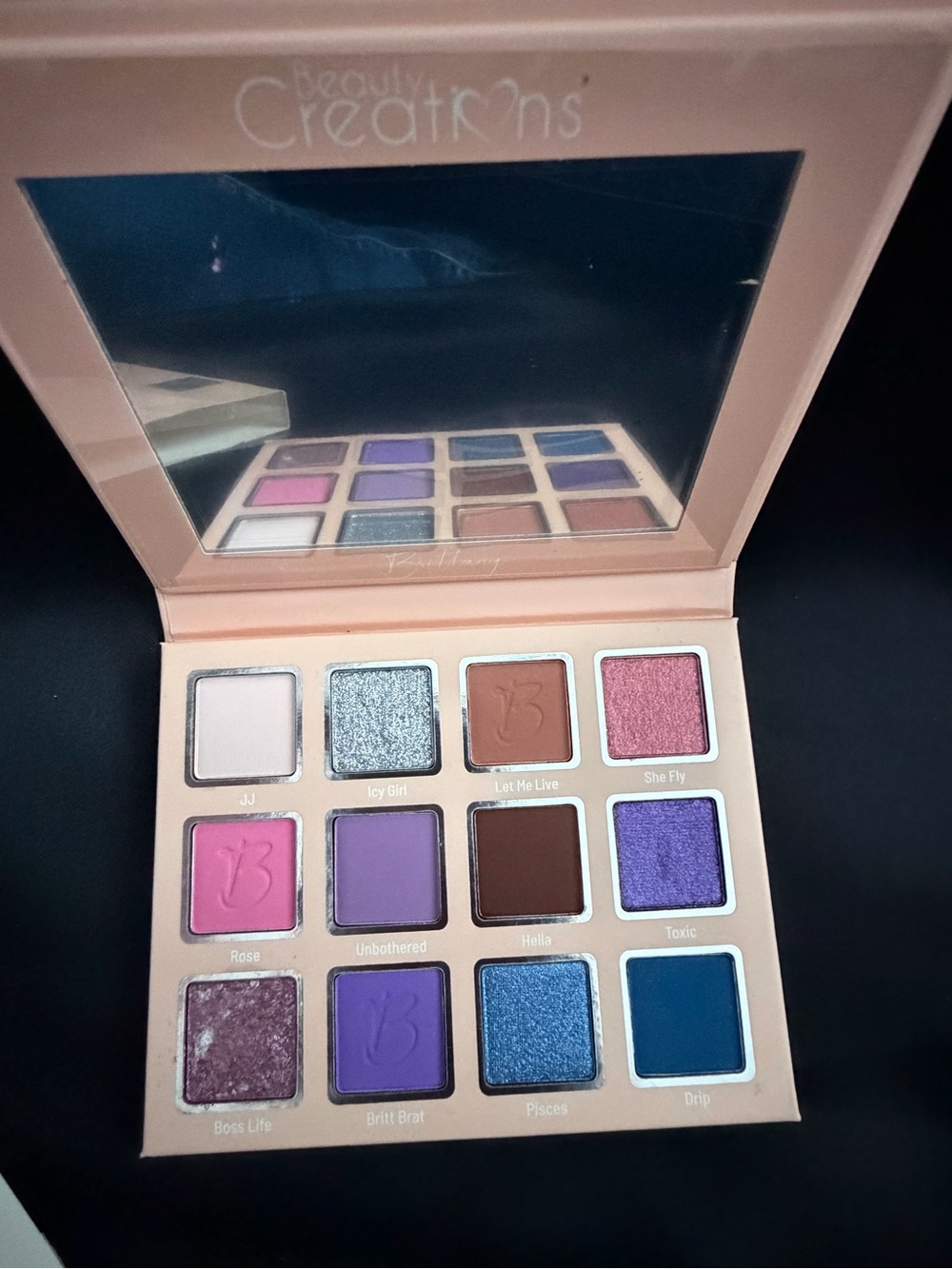 Murillo Twins x Beauty Creations Brittany Eyeshadow Palette – 12 Shades